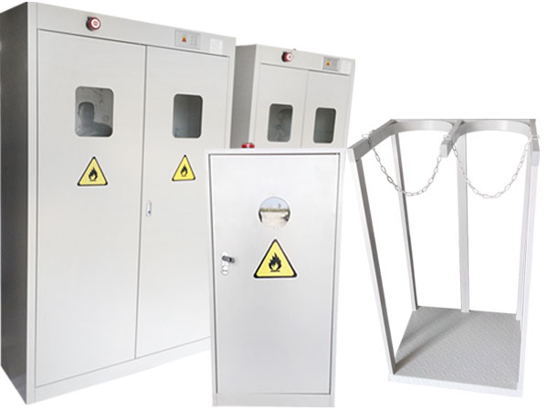 實驗室氣瓶柜、燃氣柜，氣瓶固定架